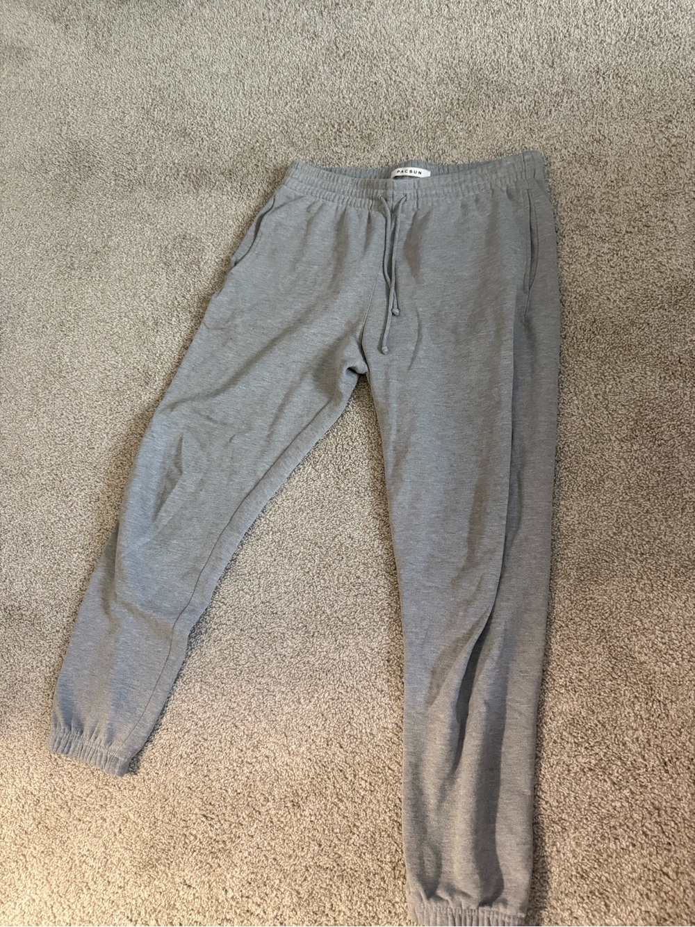 Pacsun Gray Jogger Sweatpants